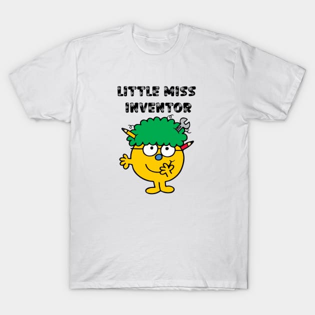 LITTLE MISS INVENTOR T-Shirt by reedae